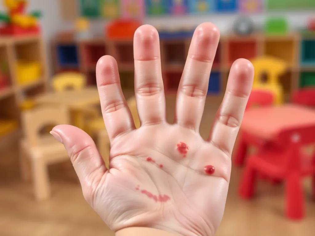 Czy dziecko że strupami po ospie może iść do przedszkola?