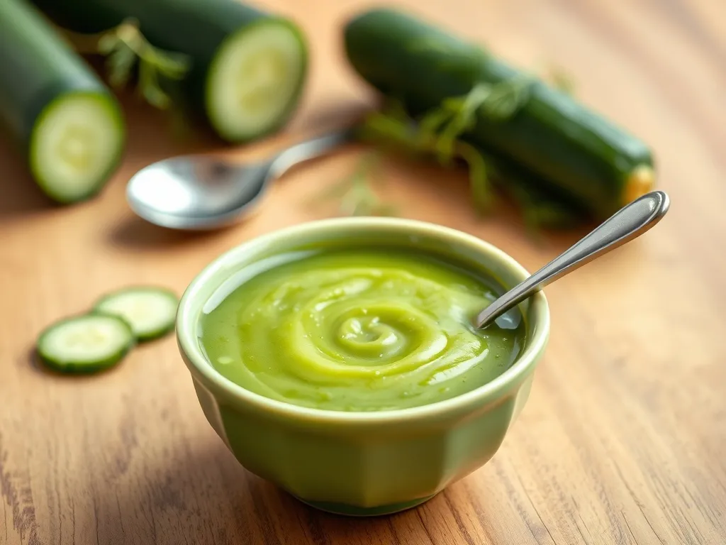 Zupa ogórkowa dla niemowlaka: zdrowy przepis na pyszny posiłek