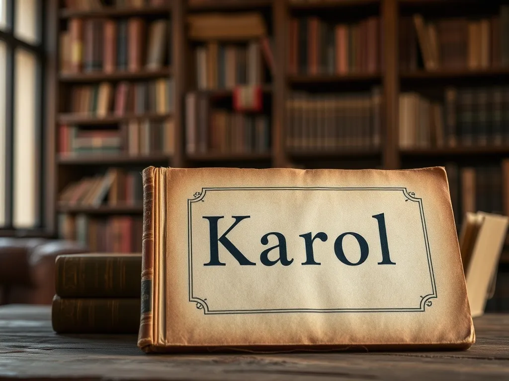 Jakie jest znaczenie imienia Karol? Odkryj jego historię!