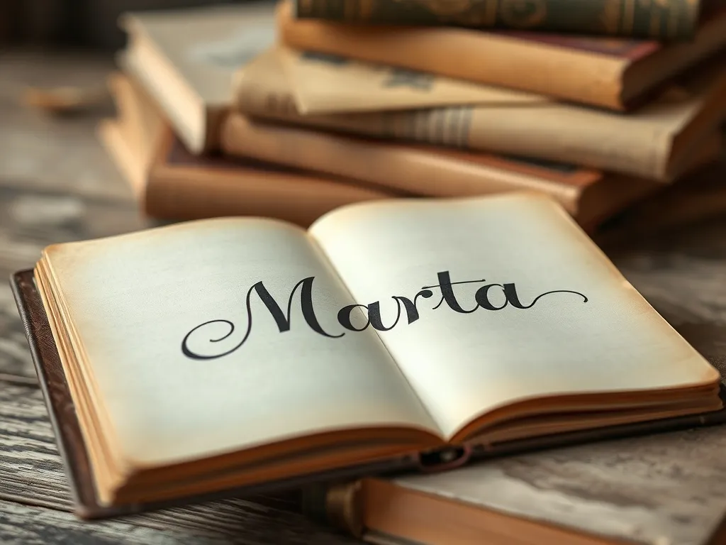 Znaczenie imienia Marta: odkryj tajemnice i historię tego imienia