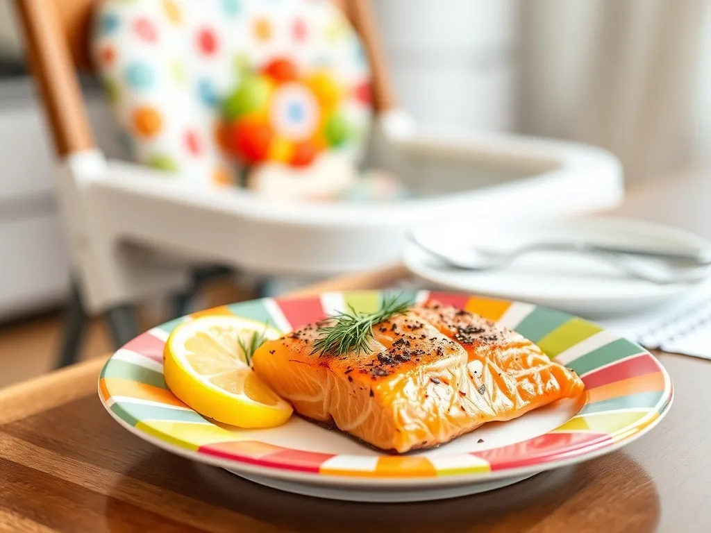 Łosoś dla niemowlaka: dlaczego warto go wprowadzić do diety?