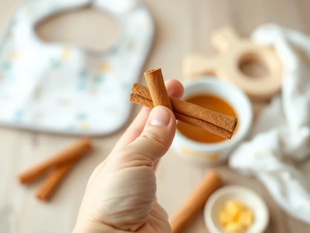 Cynamon dla niemowlaka: korzyści i zasady wprowadzania do diety